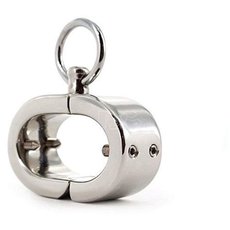 hodenfessel|Black Label Stainless Steel Testicle Shackle With Spikes • 59,00€.